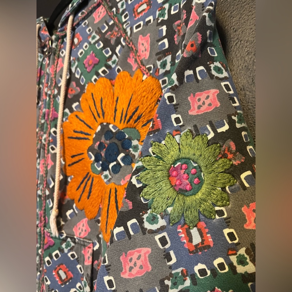 Lucky zip up hoodie